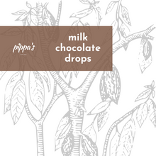Load image into Gallery viewer, Milk Chocolate Drops (250g) - Pippa&#39;s London
