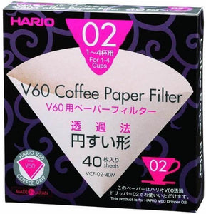 HARIO V60 Size 02 (40 pcs) - Pippa's London